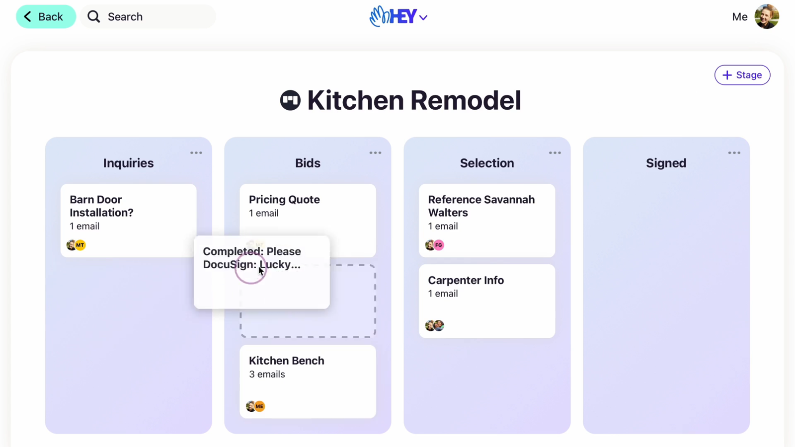 Workflow board
