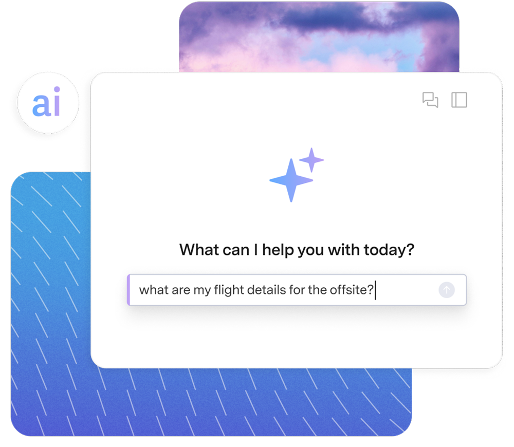 Ask AI sidebar prompt